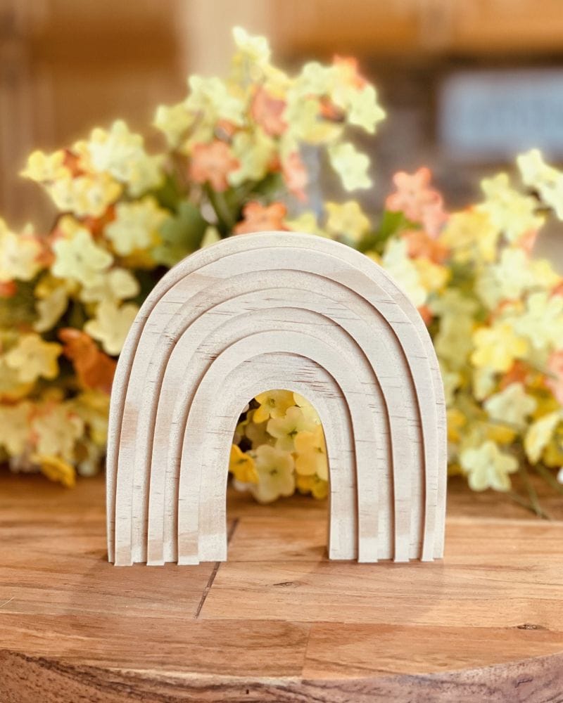 Rainbow Shaped Craft Wood, Unfinished Tiered Tray Decor, Wood Rainbow, Ready to Paint Wood Rainbow, St. Patricks Day DIY Decor, DIY Wood Crafts, Ready to Paint Craft Wood, Unfinished Wood Craft, St. Patricks Day Crafts, St. Patricks Day Tiered Tray Decor, DIY Pride Decor, Love is Love Decor