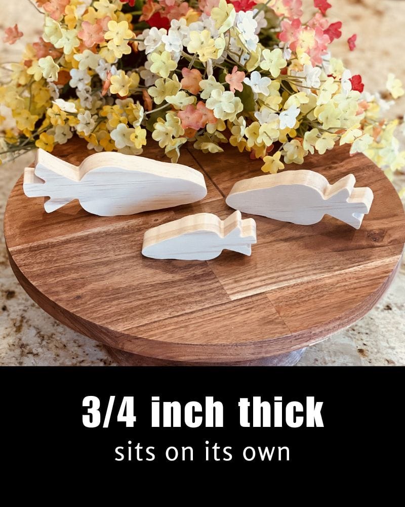 Carrot Shaped Craft Wood - Image 3