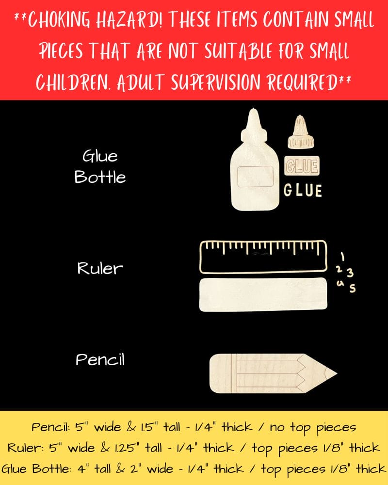 DIY Back To School Tiered Tray Decor - Image 5