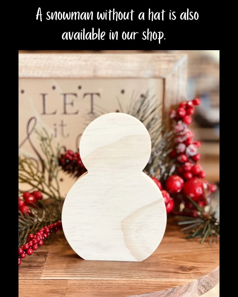 Snowman With Hat - Image 3