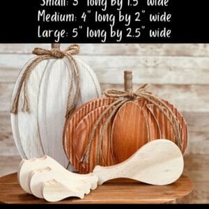 Alternative view of Turkey Leg Shaped Craft Wood