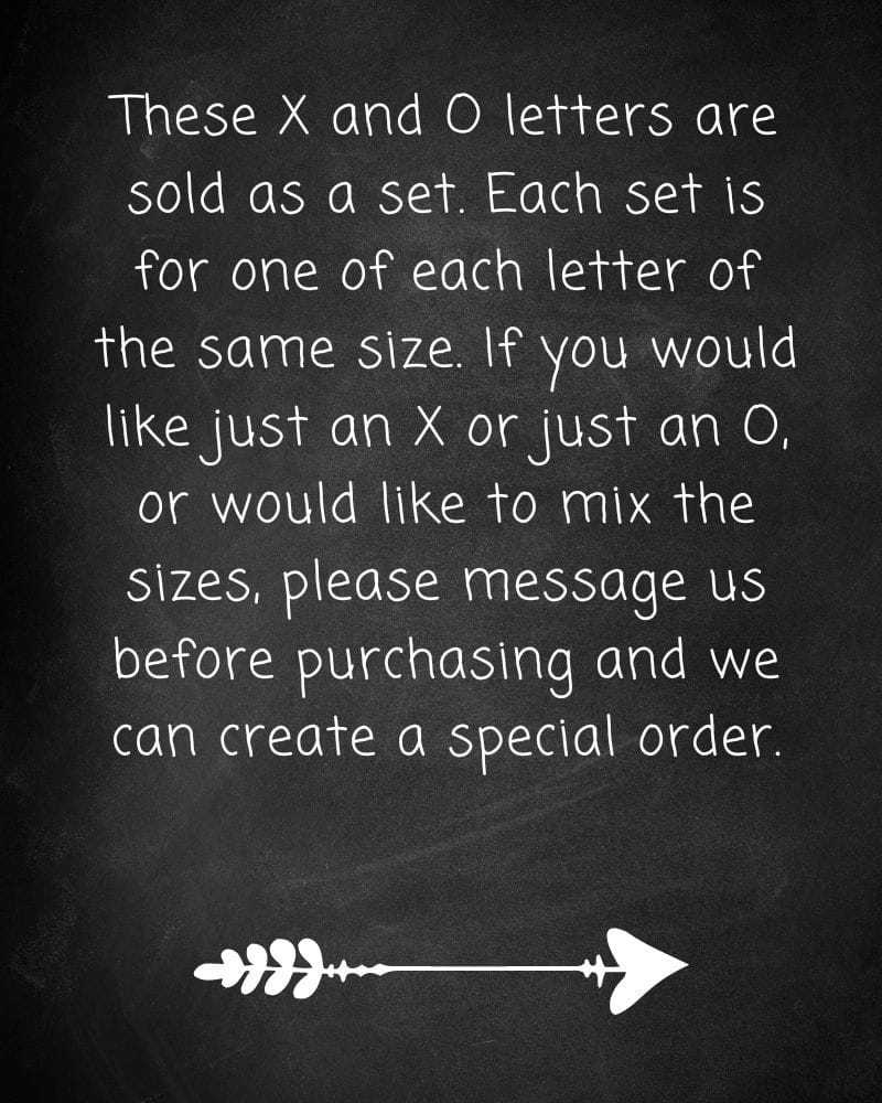 X and O Letters - Image 2