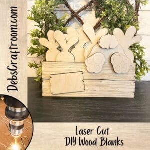 DIY Easter Bunny Carrot Crate