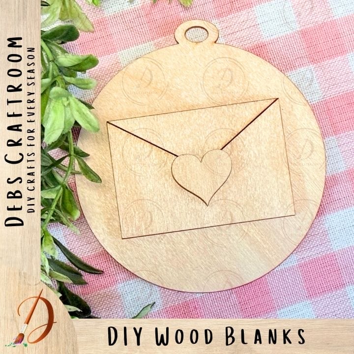 Love Letter Ornament: Round 3.5"