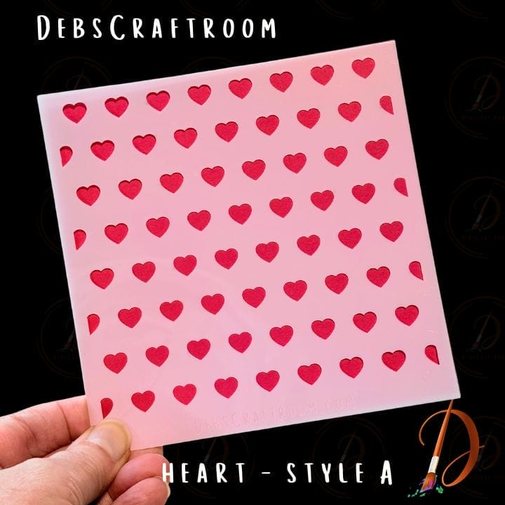 Heart Stencil: Style A - Image 2