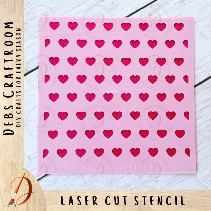 Heart Stencil: Style A