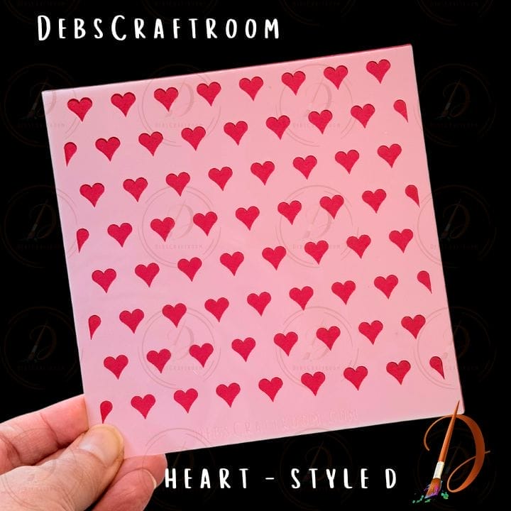 Heart Stencil: Style D - Image 2