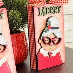 Alternative view of Merry Mrs Claus Stand Alone Block