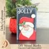 Jolly Santa Stand Alone Block