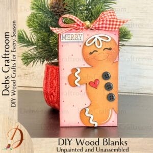 Merry Gingerbread Stand Alone Block
